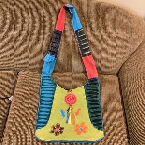 Crossbody Hobo Bag, comfort with lots of room! Free keychain